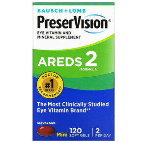 PreserVision Eye Vitamin and Mineral Supplement 120 Mini Soft Gels 324208697627