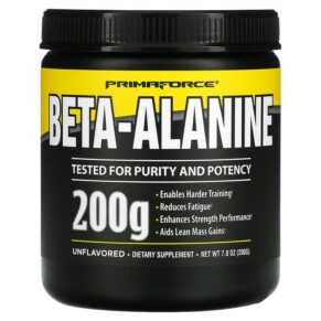 Primaforce Beta-Alanine Unflavored 7 oz (200 g) 811445020061