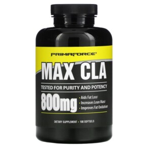 Primaforce Max CLA 800 mg 180 Softgels 811445020290