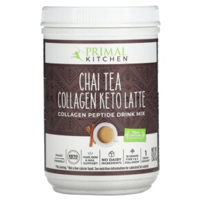 Primal Kitchen Collagen Keto Latte Chai Tea 8.55 oz (242.4 g) 850004639290