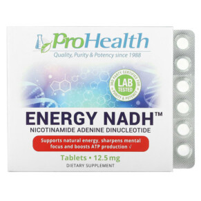 ProHealth Longevity Energy NADH 12.5 mg 90 Tablets 850030779298