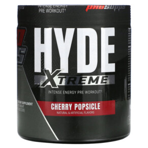 ProSupps Hyde Xtreme Intense Pre Workout Cherry Popsicle 7.8 oz (222 g) 818253021761