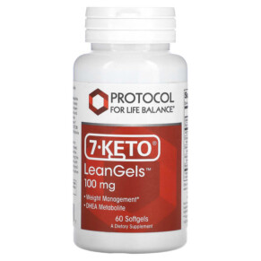 Protocol for Life Balance 7 Keto LeanGels 100 mg 60 Softgels 707359130227