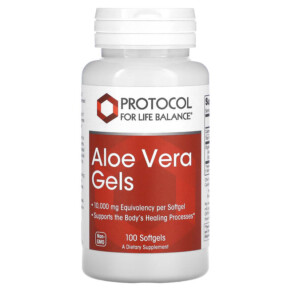 Protocol for Life Balance Aloe Vera Gels 100 Softgels 707359130364