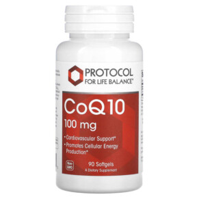 Protocol for Life Balance CoQ10 100 mg 90 Softgels 707359132085