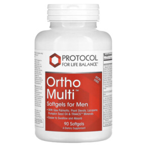 Protocol for Life Balance Ortho Multi Softgels for Men 90 Softgels 707359138803