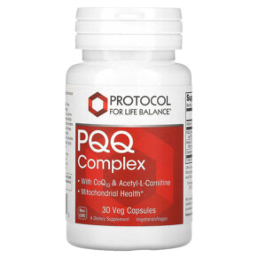 Protocol for Life Balance PQQ Complex 30 Veg Capsules 707359131682