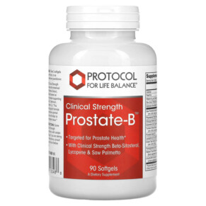 Protocol for Life Balance Prostate-B Clinical Strength 90 Softgels 707359133488