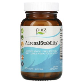 Pure Essence AdrenalStability 60 Vegi-Caps 659670130021