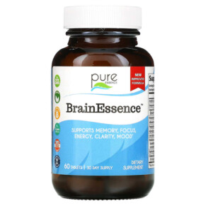 Pure Essence BrainEssence 60 Tablets 659670140044