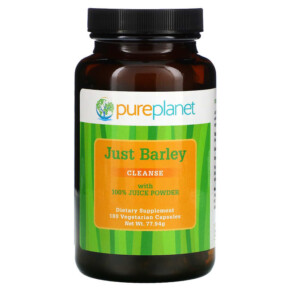Pure Planet Just Barley 180 Vegetarian Capsules 764934526912