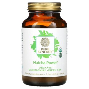 Pure Synergy Matcha Power Powder 2.1 oz (60 g) 852971004330