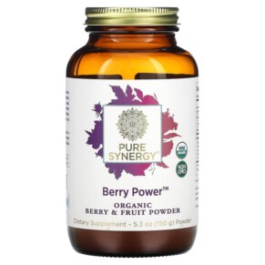 Pure Synergy Organic Berry & Fruit Powder Berry Power 5.3 oz (150 g) 852971004767