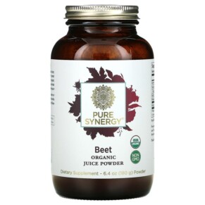 Pure Synergy Organic Juice Powder Beet 6.4 oz (180 g) 852971004187
