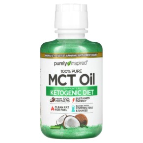 Purely Inspired 100% Pure MCT Oil 16 fl oz (475 ml) 631656801170
