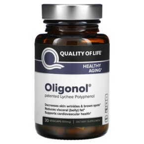 Quality of Life Labs Oligonol 100 mg 30 Vegicaps 812259003035