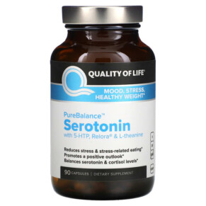 Quality of Life Labs PureBalance Serotonin 90 Capsules 812259003202