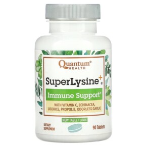 Quantum Health Super Lysine+ Immune Support 90 Tablets 046985001106