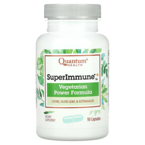 Quantum Health SuperImmune+ Vegetarian Power Formula 90 Capsules 046985001120
