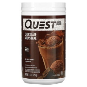 Quest Nutrition Protein Powder Chocolate Milkshake 1.6 lb (726 g) 888849008599