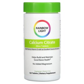 Rainbow Light Calcium Citrate Mini-Tablets 120 Tablets 021888202119