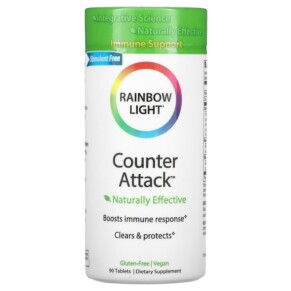 Rainbow Light Counter Attack Immune Support 90 Tablets 021888201327