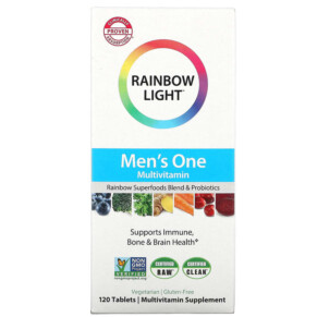 Rainbow Light Men's One Multivitamin 120 Tablets 021888217151