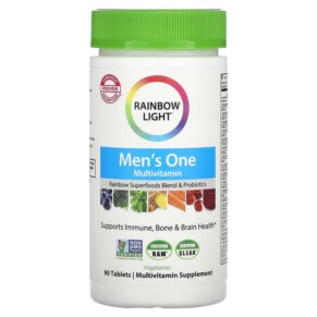 Rainbow Light Men's One Multivitamin 90 Tablets 021888108923