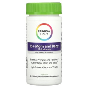 Rainbow Light Multivitamin 35+ Mom and Baby 60 Tablets 021888203123