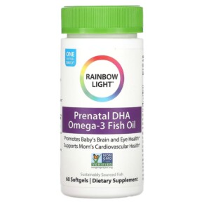 Rainbow Light Prenatal DHA Omega-3 60 Softgels 021888113323