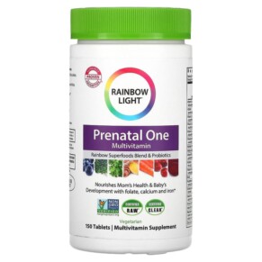 Rainbow Light Prenatal One Multivitamin 150 Tablets 021888109760