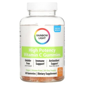 Rainbow Light Vitamin C Gummies Citrus 60 Gummies 021888203987