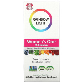 Rainbow Light Women's One Multivitamin 60 Tablets 021888217038