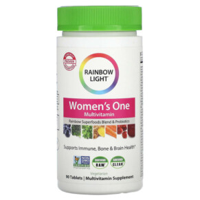 Rainbow Light Women's One Multivitamin 90 Tablets 021888108824