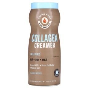 RAPIDFIRE Collagen Creamer Unflavored 7.65 oz (217 g) 035046105976