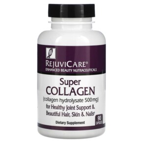 Rejuvicare Super Collagen Collagen Hydrolysate 500 mg 90 Capsules 035046087456
