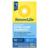 Renew Life Ultimate Flora Extra Care Probiotic 50 Billion Live Cultures 60 Vegetarian Capsules 631257121080