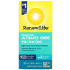 Renew Life Ultimate Flora Ultimate Care Probiotic 150 Billion Live Cultures 30 Vegetarian Capsules 631257121202