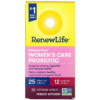 Renew Life Ultimate Flora Women's Care Probiotic 25 Billion Live Cultures 30 Vegetarian Capsules 631257158635