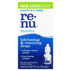 Renu MultiPlus Lubricating & Rewetting Drops 0.27 fl oz (8 ml) 310119052204