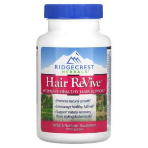 RidgeCrest Herbals Hair ReVive 120 Capsules 355724003050