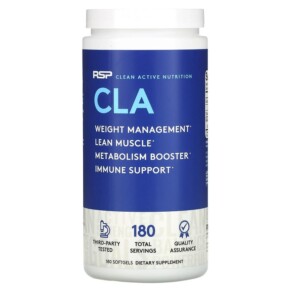 RSP Nutrition CLA Weight Management 180 Softgels 852113002934
