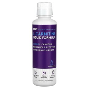 RSP Nutrition L-Carnitine Liquid Formula Berry 3.000 mg 15.7 fl oz (465 ml) 854446006542