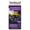 Sambucol Black Elderberry Syrup Advanced Immune Vitamin C + Zinc Natural Berry 4 fl oz (120 ml) 896116001266