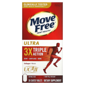 Schiff Move Free Joint Health Ultra Triple Action 30 Coated Tablets 020525118417