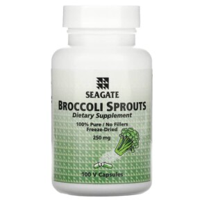 Seagate Broccoli Sprouts 250 mg 100 V Capsules 019277000354