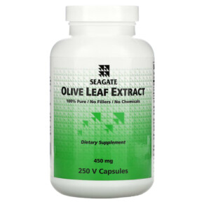 Seagate Olive Leaf Extract 450 mg 250 V Capsules 019277000521