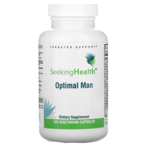 Seeking Health Optimal Man 120 Vegetarian Capsules 810007521640
