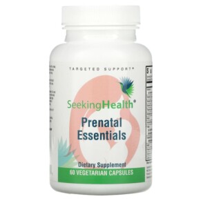 Seeking Health Prenatal Essentials 60 Vegetarian Capsules 810007521527