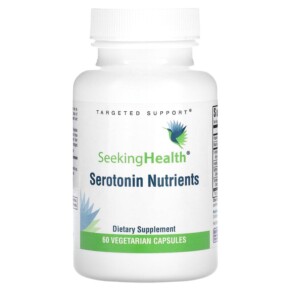 Seeking Health Serotonin Nutrients 60 Vegetarian Capsules 810007521787